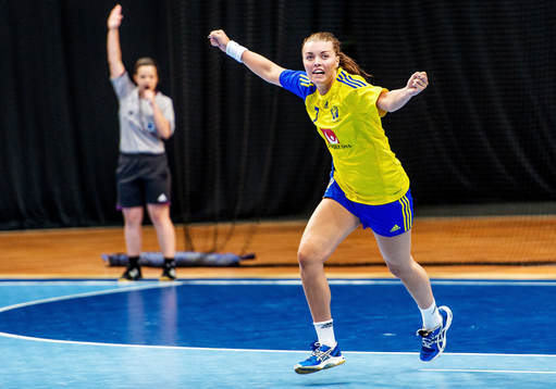 Handboll, Dam, Landslag, U18, Sverige - Rumänien, European