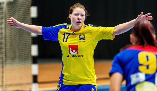 Handboll, Dam, Landslag, U18, Sverige - Rumänien, European