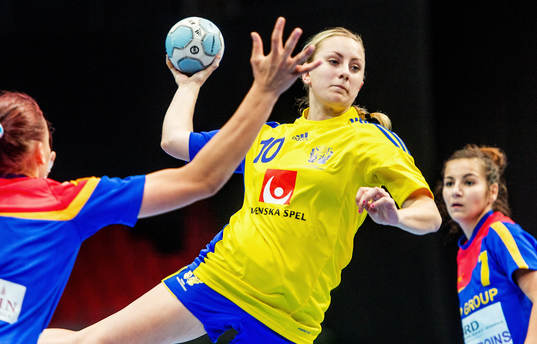 Handboll, Dam, Landslag, U18, Sverige - Rumänien, European
