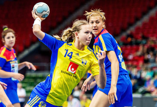 Handboll, Dam, Landslag, U18, Sverige - Rumänien, European