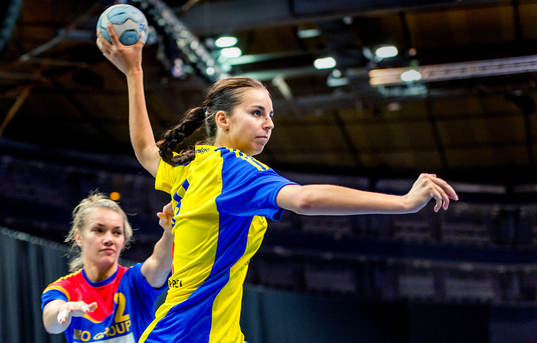 Handboll, Dam, Landslag, U18, Sverige - Rumänien, European
