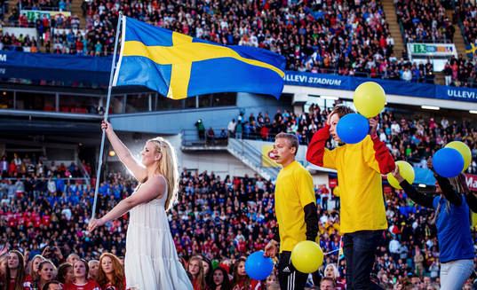 Fotboll, Gothia Cup, Invigning