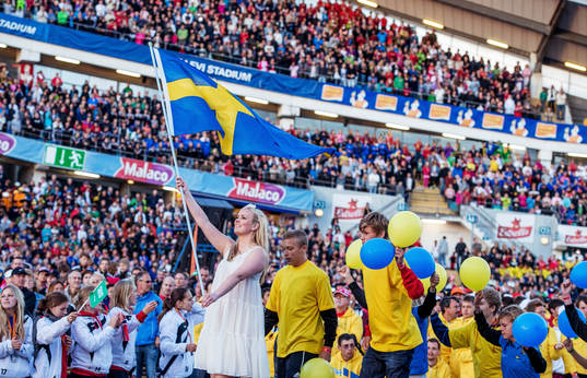 Fotboll, Gothia Cup, Invigning