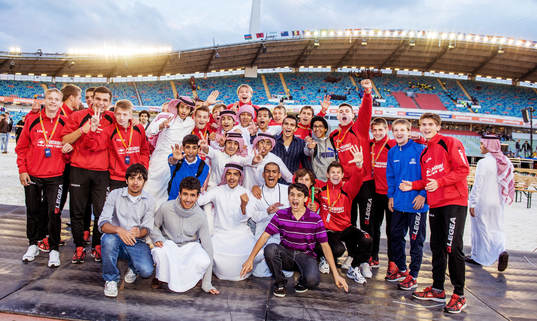 Fotboll, Gothia Cup, Invigning