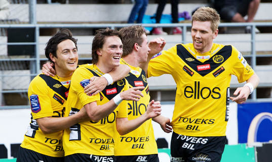Lasse Nilsson, Elfsborg, jubel, 1-0