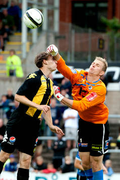 Billy Schuler, Hammarby, Karl-Johan Johnsson, målvakt,