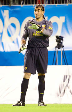 José Manuel Pinto, målvakt, Barcelona