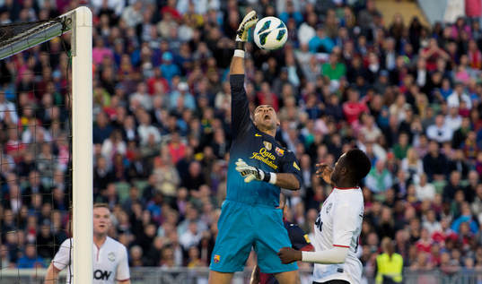 Victor Valdes, målvakt Barcelona