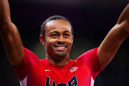 Aries Merritt, USA, vann guld
