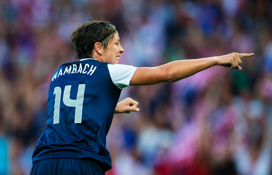 Abby Wambach, USA, jubel