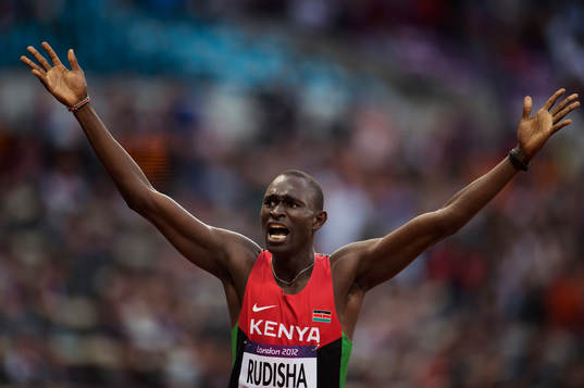 OS 2012, Friidrott, 800 meter,  David Rudisha, Kenya,