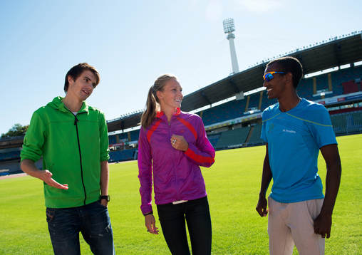 Johan Rogestedt, Ebba Jungmark och Mustafa Mohamed