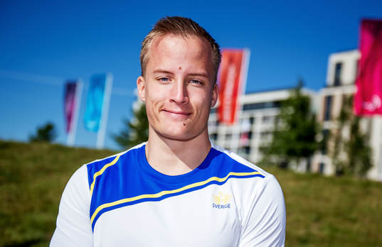 Niklas Almers, friidrott, 100m, Sverige