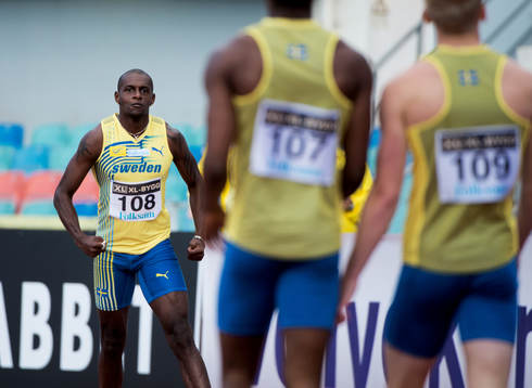 Nil de Oliveira, vinnare 100 meter