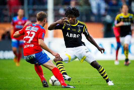 Mohamed Bangura, AIK, dribblar