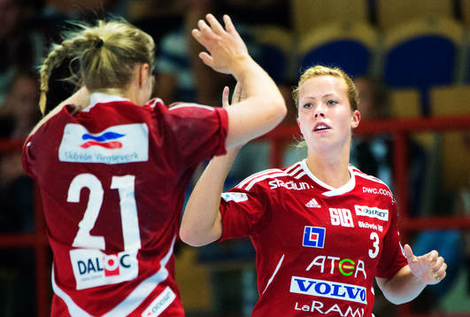 Mikaela Johansson, Skövde, jublar