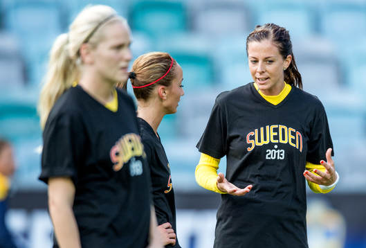 Lotta Schelin, Sveirge, dam-EM, t-shirt