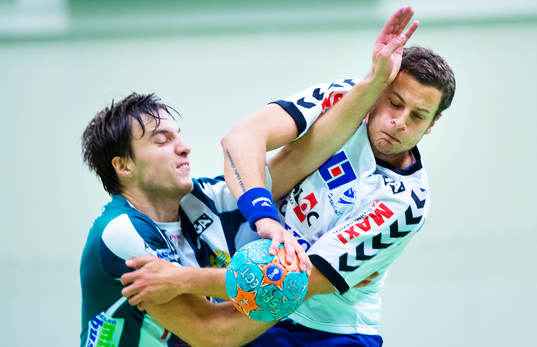 Nils Pettersson, Hammarby, och Linus Lake, Skövde