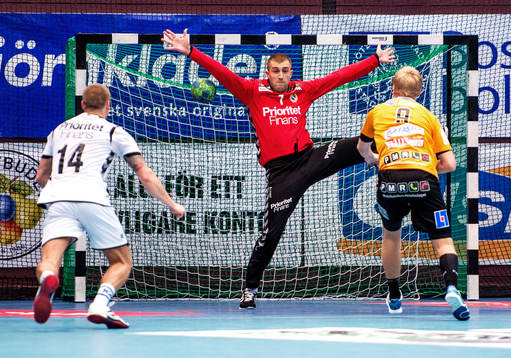Emil Karlsson, Kristianstad gör mål på straff på