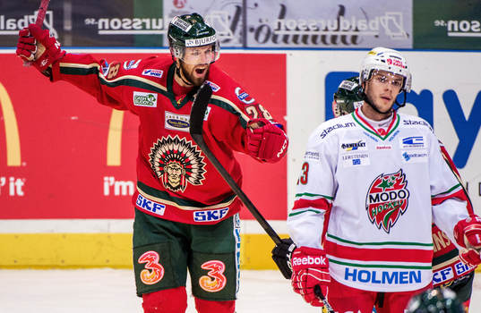 Dick Axelsson, Frölunda, jublar