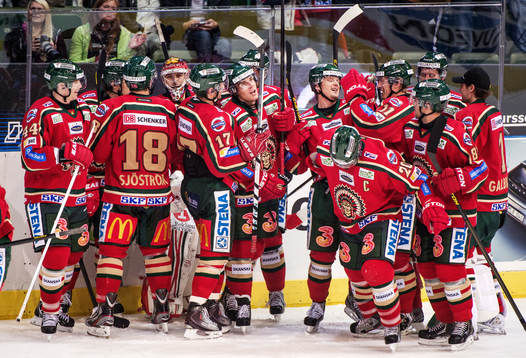 Frölunda, jublar
