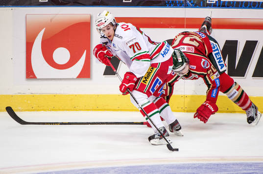 Joel Lundqvist, Frölunda, faller