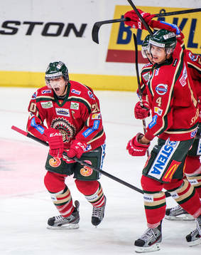 Joel Lundqvist, Frölunda, jublar