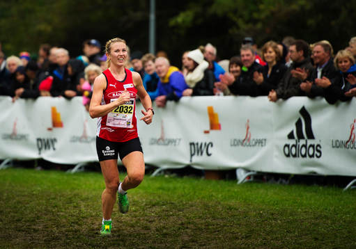 Johanna Bäcklund, Rånäs 4H, blev bästa svenska när hon