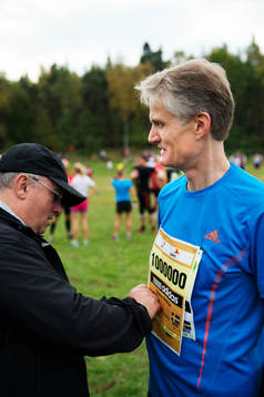 Magnus Hedström är Lidingöloppets miljonte anmälda