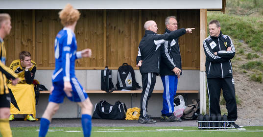 Lagledarbänk, Rickard Svensson, Bosse Nilsson och Tommy