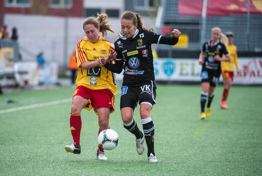 Meghan Klingernberg, Tyresö och Elin Landström, Umeå