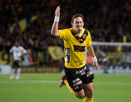 Stefan Ishizaki, Elfsborg, gör matchens enda mål