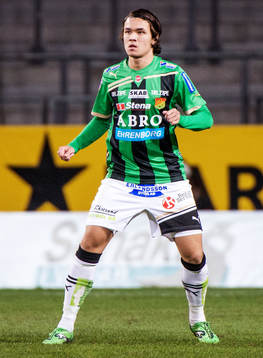 August Gustafsson Lohaprasert, GAIS, gör sin allsvenska