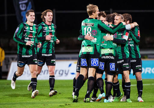 Patrik Larsson, Varberg, jublar