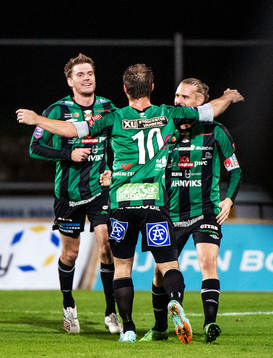Patrik Larsson, Varberg, jublar