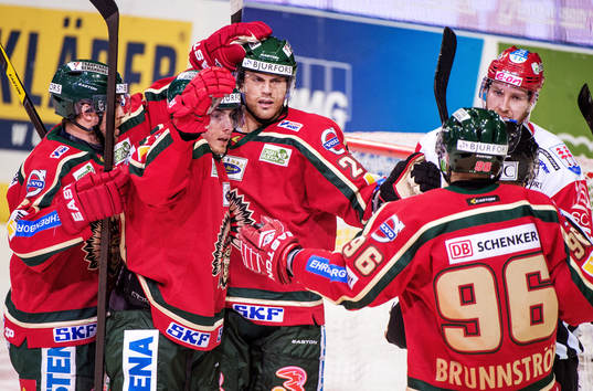 Viktor Stålberg, Frölunda, jublar