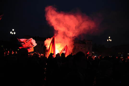 2012 Fotboll,  Östers firas på Stora Torget i Växjö
