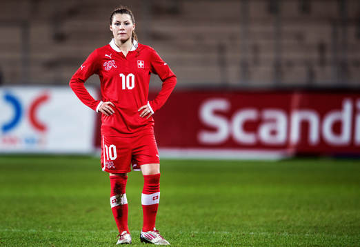Fotboll, Damlandslaget, Träningslandskamp, Sverige -