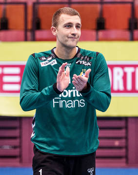 Vladimir Abadzic, målvakt, Redbergslid, blev matchens