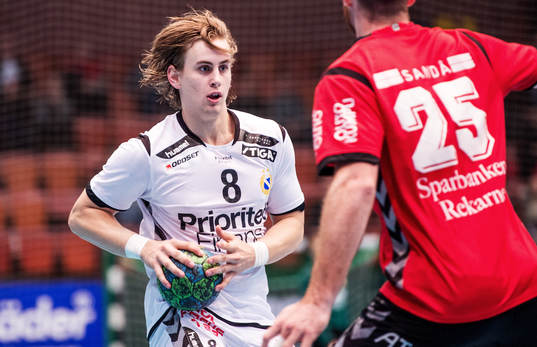 Richard Hanisch, Redbergslid, med bollen