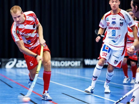Kalle Brännberg, Pixbo, skjuter mot mål