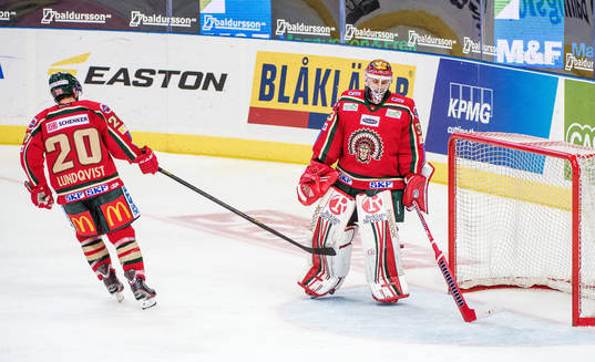 Julius Hudacek, målvakt, Frölunda, deppar