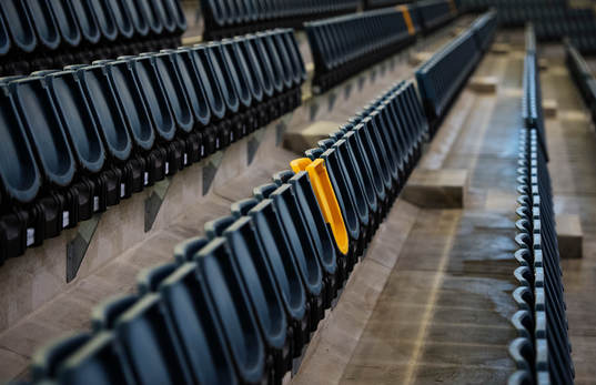 Stolar på sittplats i Friends Arena