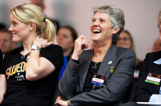 Pia Sundhage, förbundskapten Sverige