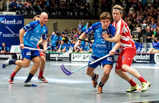 Linus Henriksson, Warberg, och Andréas Johansson, Pixbo, i