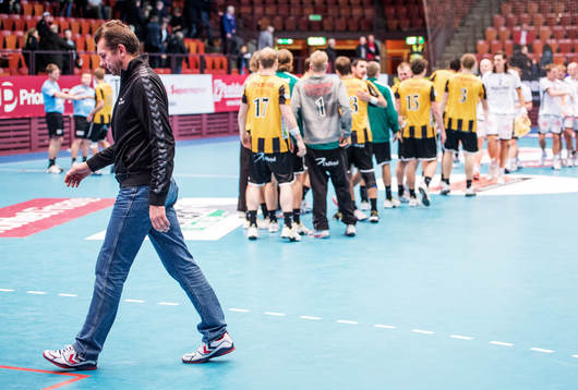 Magnus Wislander, tränare Redbergslid, lämnar planen
