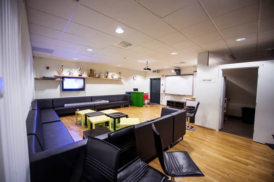 Uppehållsrum på Gothia Park Academy