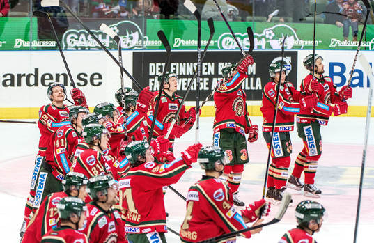 Frölunda tack publiken