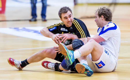 Michael Apelgren, Sävehof, och Oscar Bergendahl, Aranäs,