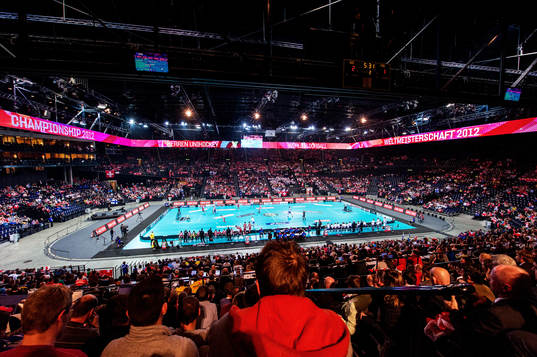 Interiör i Hallnstadion, Zürich